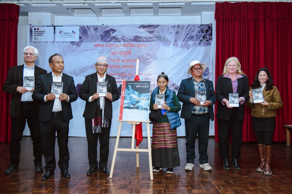 Maurice Herzog’s ‘Annapurna Premier 8000’ released in Nepali